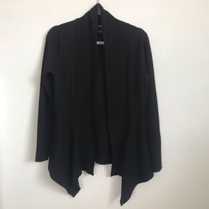 Liz Claiborne Career Black Cardigan Size Medium